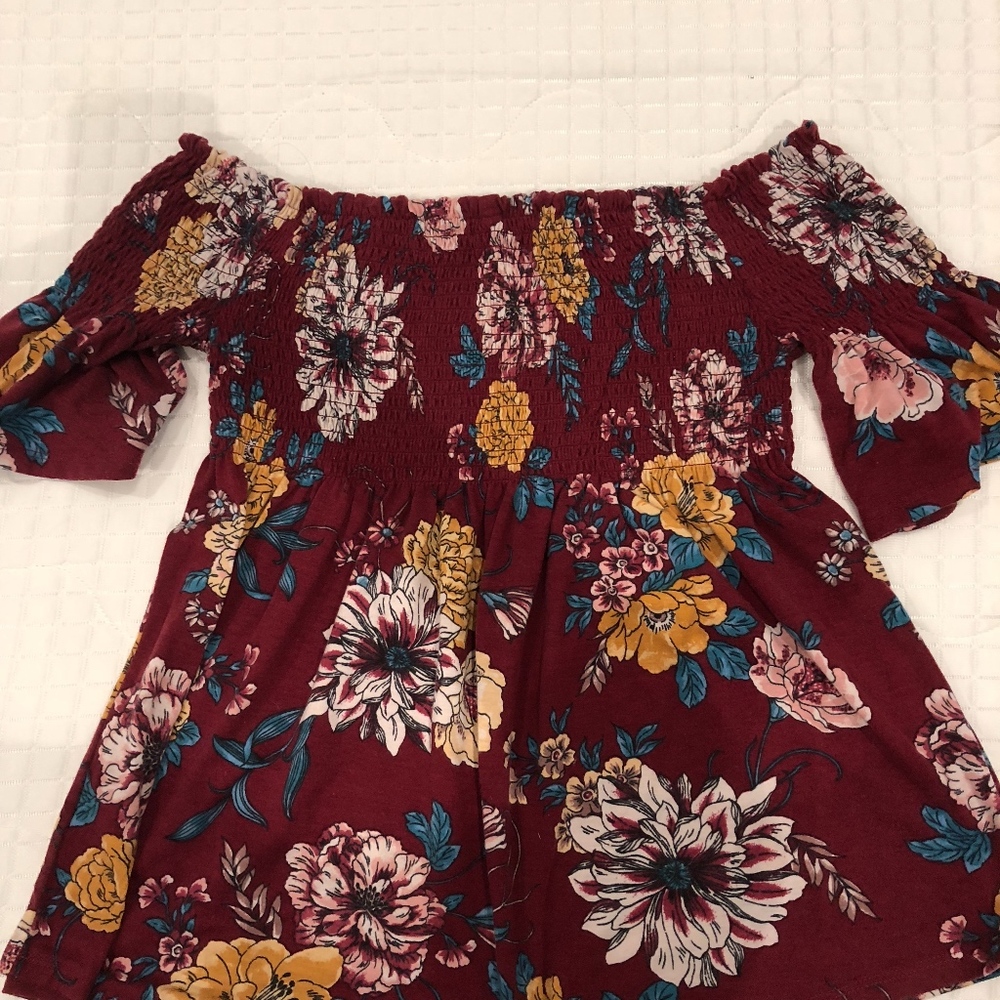 Off the shoulder top